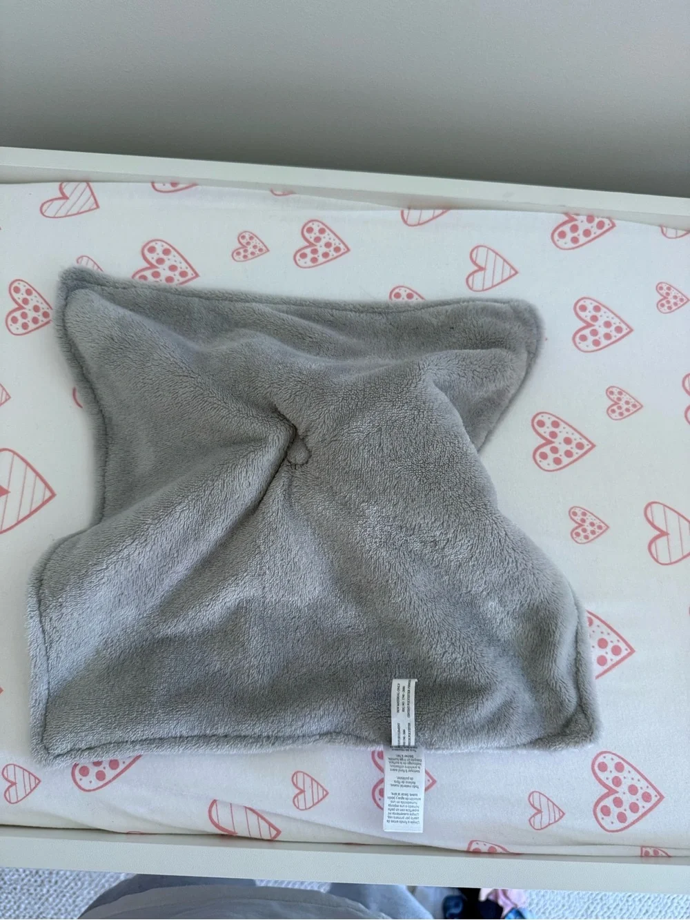 Carter's Gray Plush Koala Security Bib Comforter